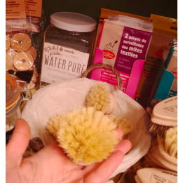 Brosse vaisselle fibres RECHARGE – La Droguerie Ecologique