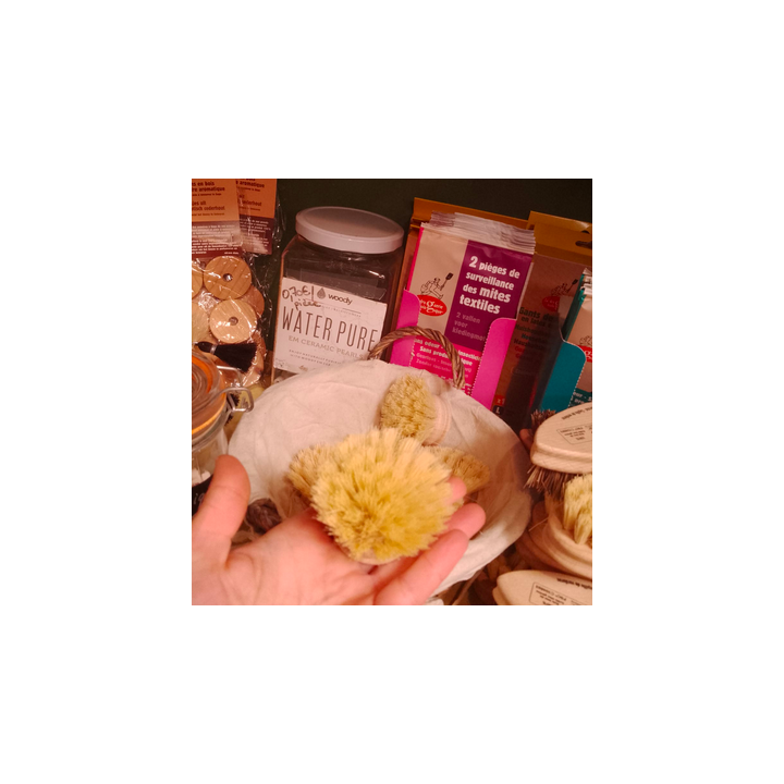 Brosse vaisselle fibres RECHARGE – La Droguerie Ecologique