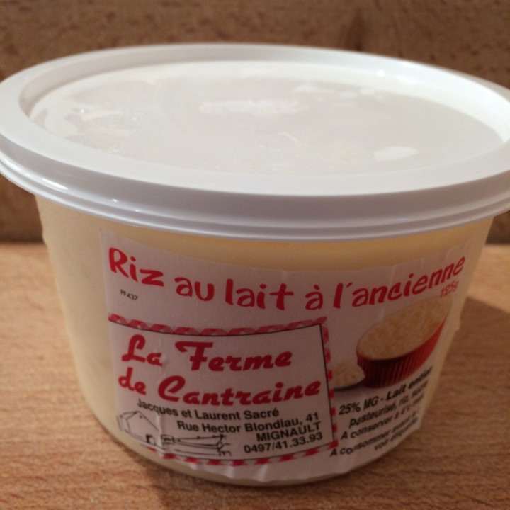 Riz au lait à l'ancienne - 500g