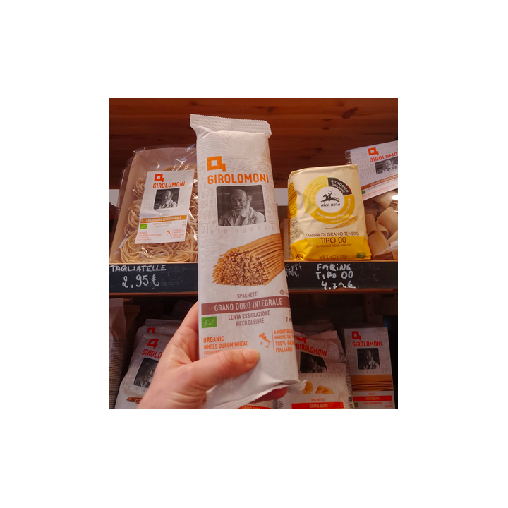 Pâtes Spaghetti complet bio – 500g - GIROLOMONI