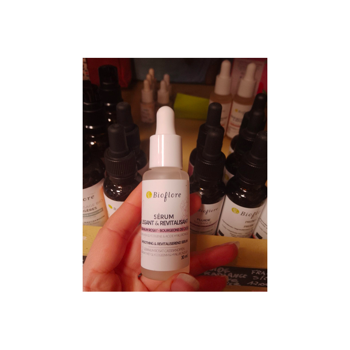 Sérum LISSANT acide hyaluronique géranium cassis BIO - 30ml