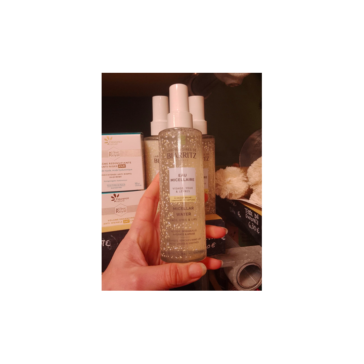 Eau millcellaire visage yeux lèvres – 200ml – Biarritz