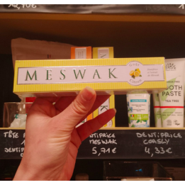 Dentifrice meswak citron - 100g - Dabur