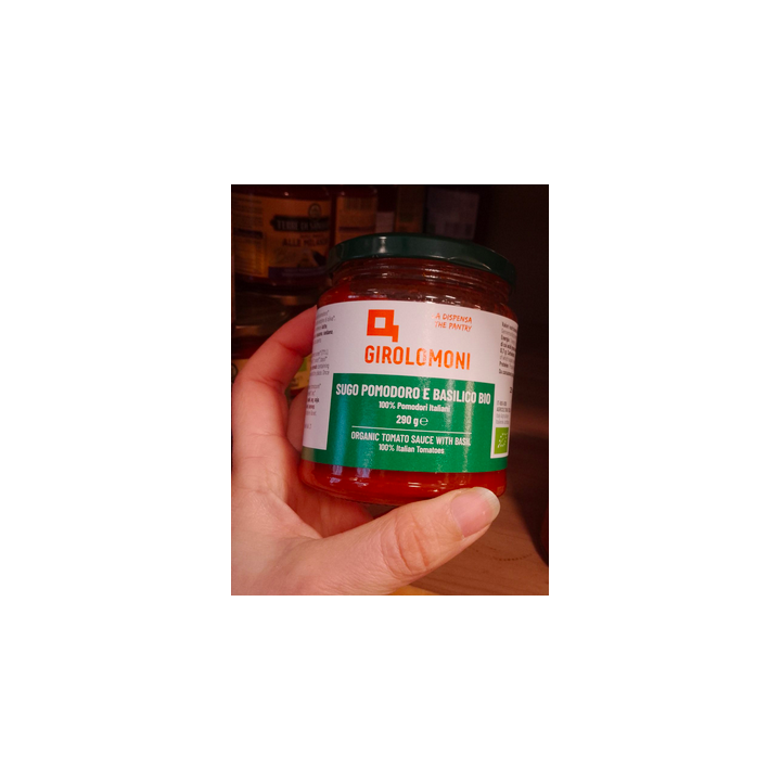 Sauce tomate au BASILIC Bio – 290g - Girolomoni