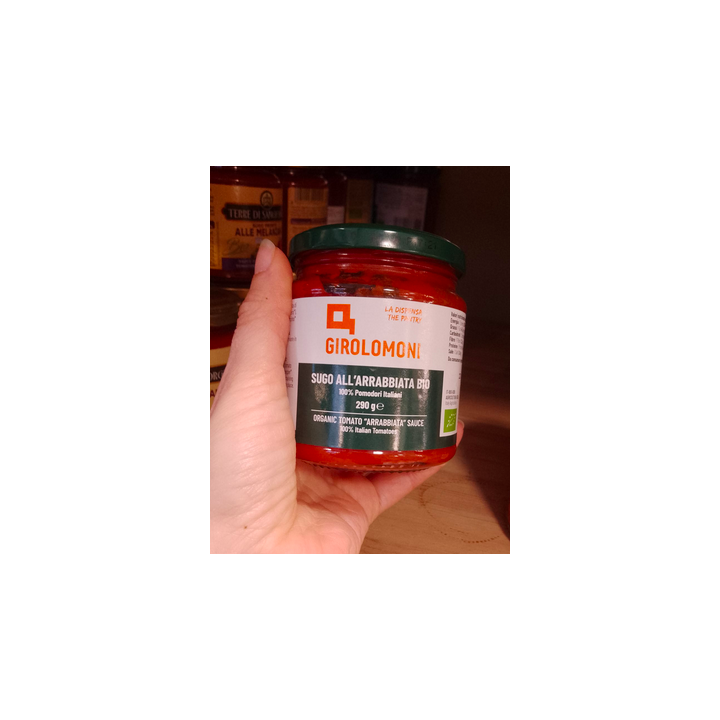 Sauce tomate ALL'ARRABIATA Bio – 290g - Girolomoni