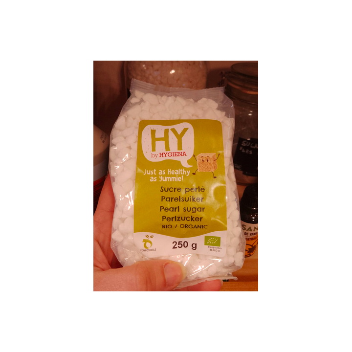 Sucre perlé bio - 250g - Hygiena