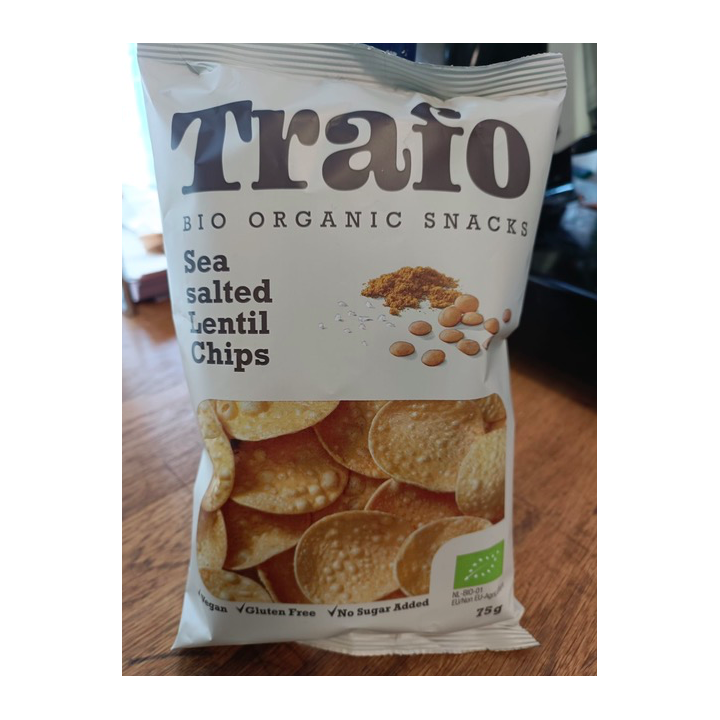 Chips lentilles sel marin – 75g – Trafo