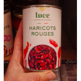 Haricots rouges bio – 400g – Luce