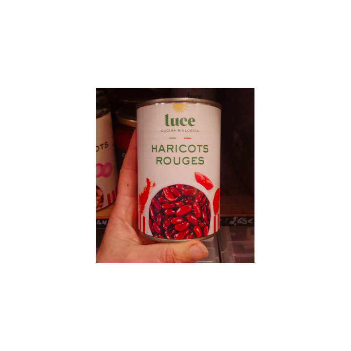 Haricots rouges bio – 400g – Luce