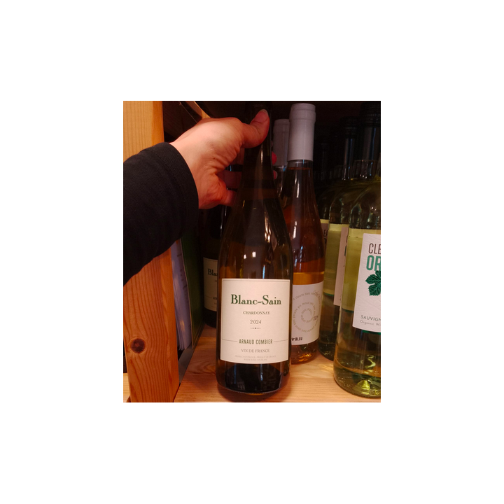 Vin blanc - Chardonnay - 13% - Blanc-Sain - 75cl