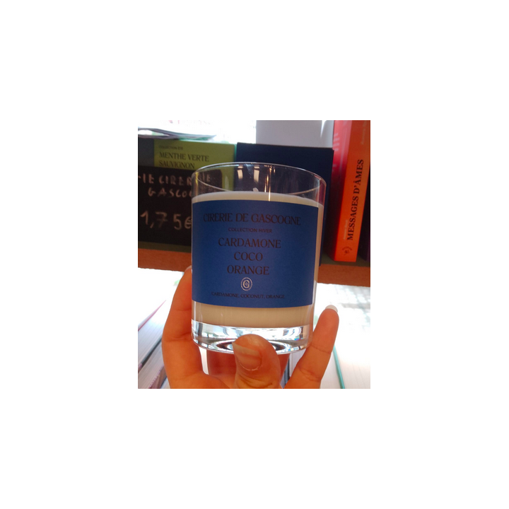 Bougie CARDAMOME COCO ORANGE - Cirerie Gascogne