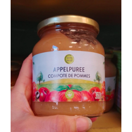 Compote pommes - 360g - Drie Wilgen - bio (petit)