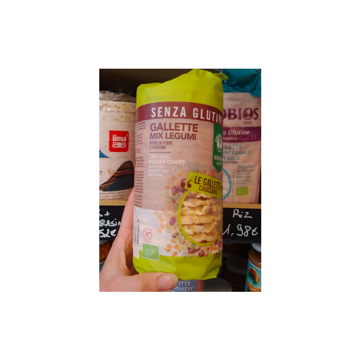 Galettes de LEGUMINEUSES - 120g - Probios
