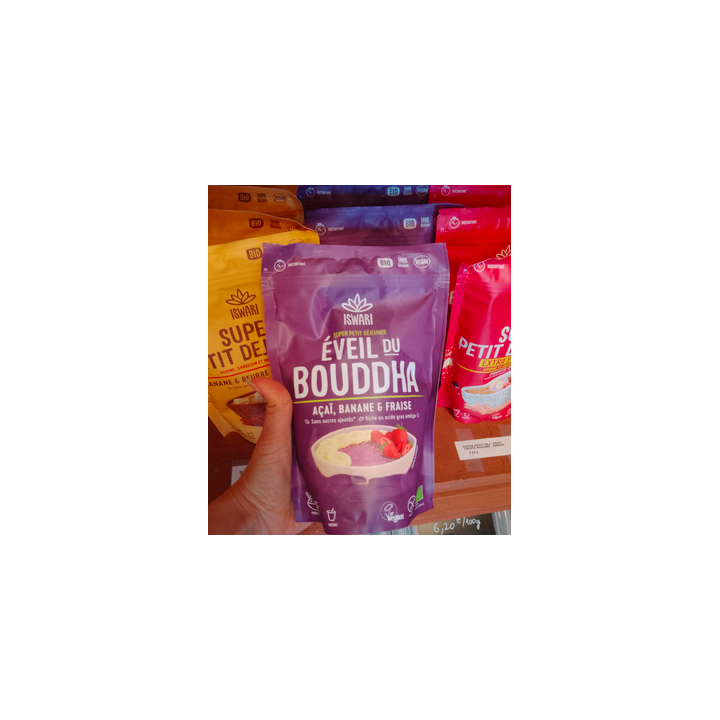 Muesli açai banane fraise Bouddha - 360g - Iswari