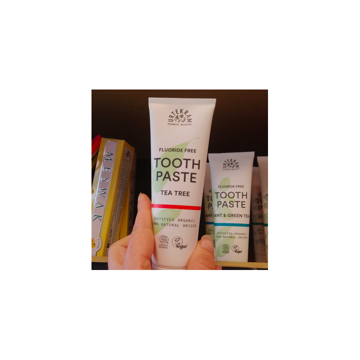 Dentifrice tea tree – Urtekram – 75 ml