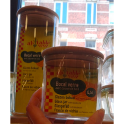 Bocal en verre - 0,5 L