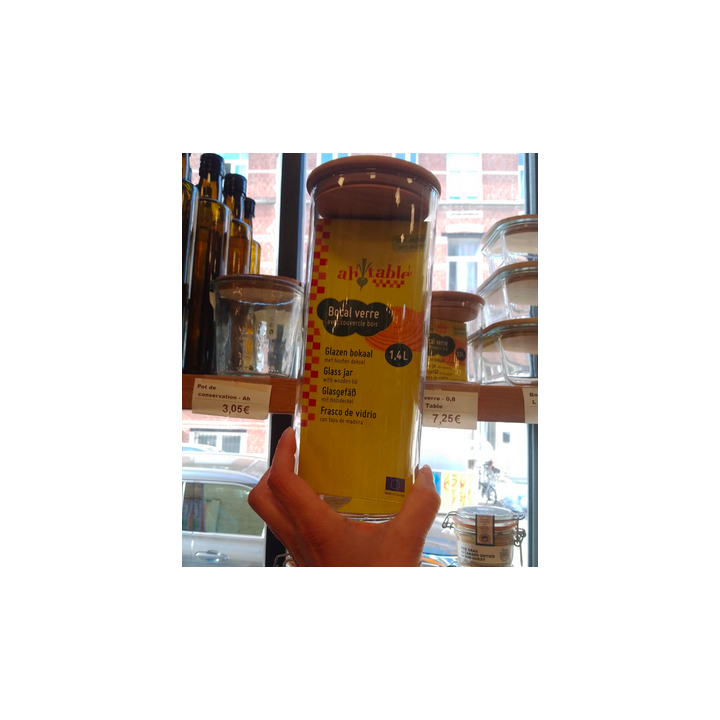 Bocal en verre - 1,4 L