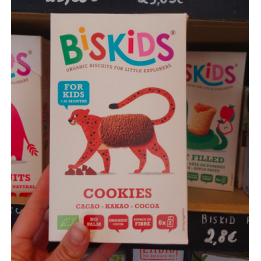 Biscuits - Biskids COOKIES CACAO - 6x2pc - 120g