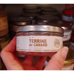 Terrine de canard poivre vert - 140g