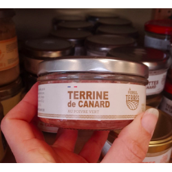 Terrine de canard poivre...