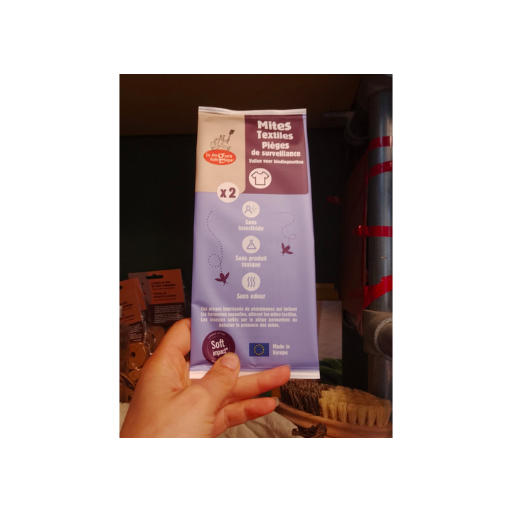 Pièges mites textiles – par 2 pièces – Droguerie écologique