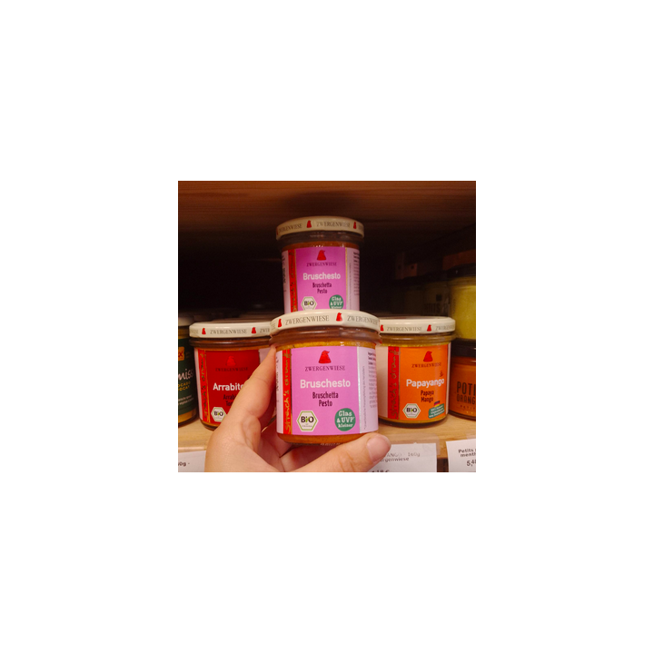 Tartinade BRUSCHESTO bio – 135g – Zwergenwiese