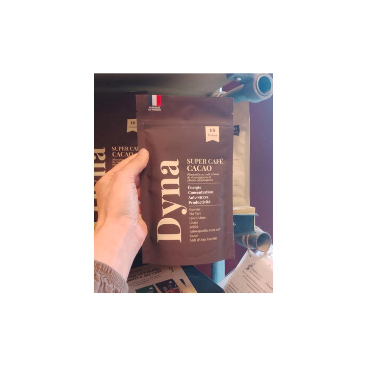 Boisson super café cacao - 80g - Dyna