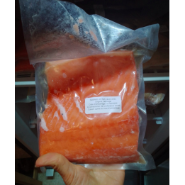 ❄️ CONGELE - Saumon en filet avec peau - 500g - Mosselman