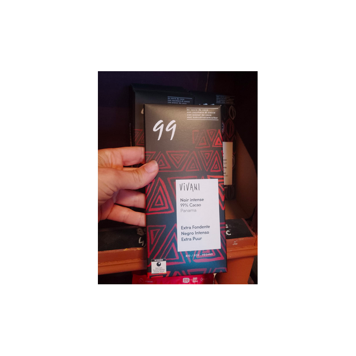 Chocolat noir Panama 99% – VIVANI - 100g