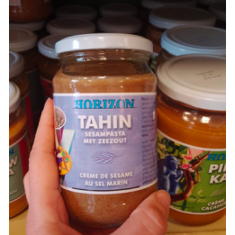 Crème sésame Tahin complet sel marin – 350g – Horizon