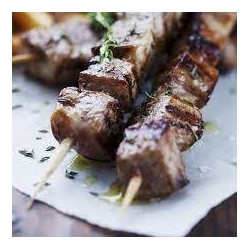 Brochette vache  Limousine...