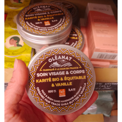 Soin visage corps karité...