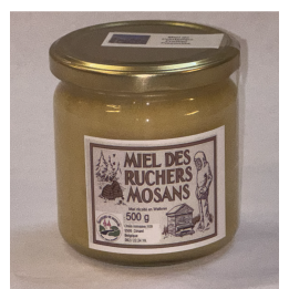 Miel d'été des Ruchers Mosans 500g