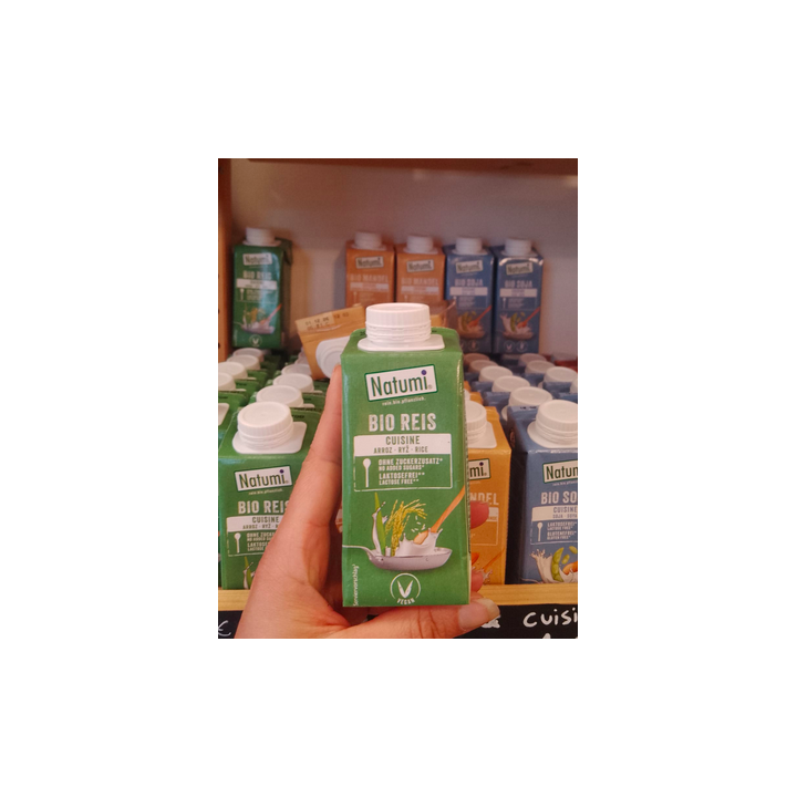 Crème cuisine RIZ - Natumi - 200ml