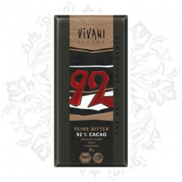 Chocolat noir Panama 92% - VIVANI - 80g