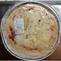 Pizza 4 fromages de vache...