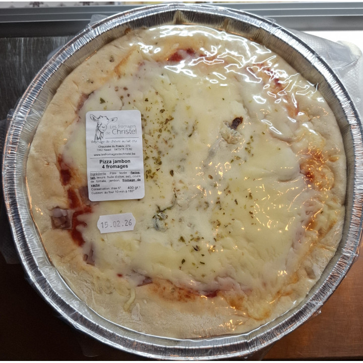 Pizza 4 fromages de vache (400 gr)
