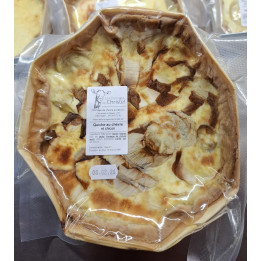 Quiche chicon et chèvre (500gr)