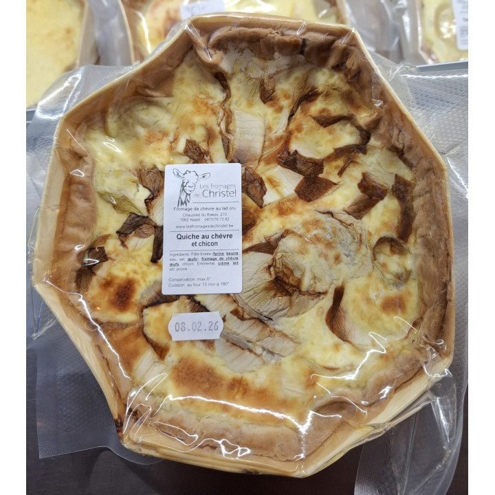 Quiche chicon et chèvre (500gr)