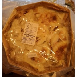 Quiche chicon, saumon et...