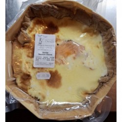 Quiche saumon et chèvre...