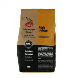 Acide Citrique – sac d'1kg – La Droguerie Ecologique
