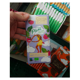 Chocolate from heaven - White rasberry PLANT BASED BIO - 100g